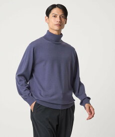 【SALE／40%OFF】UNITED ARROWS green label relaxing Super 120's ハイゲージ タートルネック ニット ユナイテッドアローズ グリーンレーベルリラクシング トップス ニット パープル グレー ブラウン ブラック【送料無料】