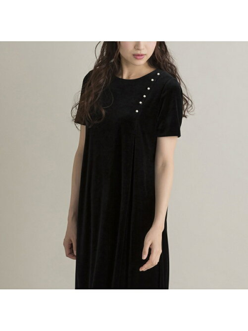 Rose Tiara M Styleluxeコラボ ベロアワンピース Rakuten Fashion 楽天ファッション 旧楽天ブランドアベニュー Bq49