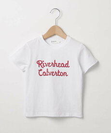 【SALE／60%OFF】Dessin 【ファミリーリンク】ロゴプリントTシャツ デッサン トップス カットソー・Tシャツ ホワイト グレー ブラック イエロー