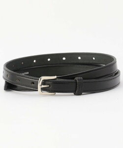 �ySALE�^10%OFF�zmonitaly Extra Long Leather Belt 24AW �t���[�N�X�X�g�A �t�@�b�V�����G�� �x���g �u���b�N�y���������z
