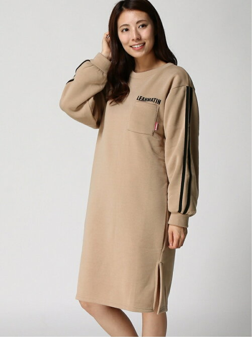 Geera 袖ライン入り裏起毛ワンピース Rakuten Fashion 楽天ファッション 旧楽天ブランドアベニュー T6 Geera 袖ライン入り裏起毛ワンピース Rakuten Fashion 楽天ファッション 旧楽天ブランドアベニュー T6