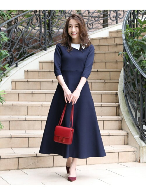 Ef De Web限定 大きいサイズ 今どきレディニットワンピース M Maglie Le Cassetto 冨張愛 Rakuten Fashion 楽天ファッション 旧楽天ブランドアベニュー Dr30