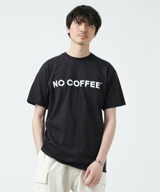 【SALE／50%OFF】NANO universe NO COFFEE/別注 Tシャツ ナノユニバース トップス カットソー・Tシャツ ブラック ホワイト