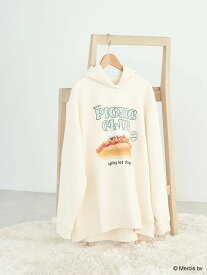 【SALE／40%OFF】earth music&ecology miffy/earth hoodie collection アースミュージック&エコロジー トップス カットソー・Tシャツ ホワイト グレー ブラウン