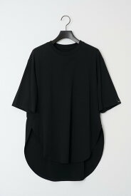 UJOH Curve Hem Half Sleeve T ウジョー トップス カットソー・Tシャツ ホワイト ブラック【送料無料】