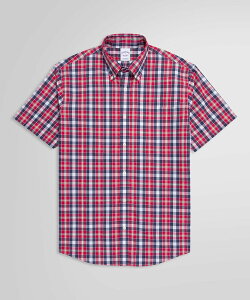 �ySALE�^30%OFF�zBROOKS BROTHERS �R�b�g���|�v���� �`�F�b�N �V���[�g�X���[�u �t���C�f�[�V���c �u���b�N�X �u���U�[�Y �g�b�v�X �V���c�E�u���E�X �u���[ ���b�h�y���������z