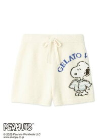 【SALE／30%OFF】gelato pique 【PEANUTS】オリジナルアート ジャガードショートパンツ ジェラートピケ インナー・ルームウェア その他のインナー・ルームウェア ホワイト ピンク【送料無料】