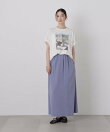 フィブリルピーチフレアナロースカート