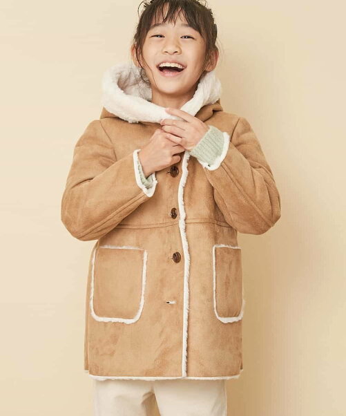 A V V 100 130 洗濯機で洗える フェイクムートンコート Web限定サイズ Rakuten Fashion 楽天ファッション 旧楽天ブランドアベニュー Bp61