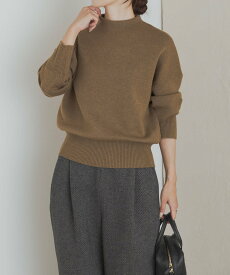 URBAN RESEARCH DOORS 『WEB/一部店舗限定カラー』ボトルネックKNITプルオーバー アーバンリサーチドアーズ トップス ニット グレー レッド ネイビー ブルー ホワイト イエロー【送料無料】