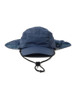 �ySALE�^30%OFF�zBEAMS HEART MEN �V�F�[�h�t ���� �v�����g �L���b�v(�������H) �r�[���X �A�E�g���b�g �X�q �L���b�v �l�C�r�[ �u���b�N