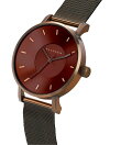 (W)VOLARE Vintage Gold Vinaccio Mesh 36mm
