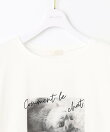 【貴島明日香さんコラボ】チュールレイニャード猫 Tシャツ