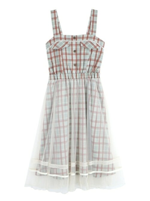 Axes Femme W チェック チュールワンピース Rakuten Fashion 楽天ファッション 旧楽天ブランドアベニュー Bj