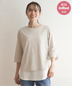 ikka 【雑誌InRed5月号掲載】梨地ジョーゼットプルオーバー イッカ トップス カットソー・Tシャツ ホワイト ブラック グリーン ブルー ピンク