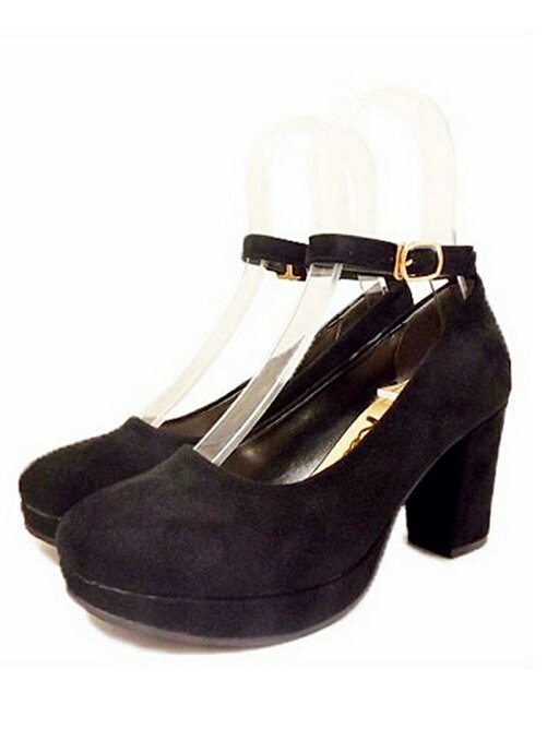 Noubelvougrelax 太ヒールアンクルストラップパンプス Rakuten