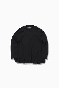 and wander dry jersey LS T (W) �A���h�����_�[ �g�b�v�X �J�b�g�\�[�ET�V���c �s���N �u���b�N �l�C�r�[ �z���C�g�y���������z
