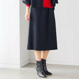 【SALE／50%OFF】Liliane Burty Eclat 【セットアップ対応】両面起毛オールゴムスカート リリアンビューティ エクラ スカート その他のスカート グレー ベージュ ブラック【送料無料】