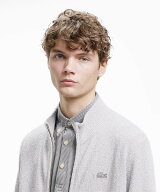【SALE／30%OFF】LACOSTE ブークレー スタンドジップニットカーディガン ラコステ トップス カーディガン…