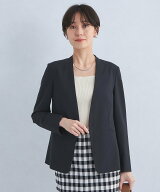 【SALE／70%OFF】UNITED ARROWS green label relaxing ライト カチリラ ノーラペル ジャケット -ウォッシ…