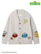 【SALE／30%OFF】gelato pique 【SESAME STREET】【HOMME】エアリーモコアップリケカーディガン ジェラー…