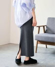 ≪一部カラーWEB限定 / 追加≫総針タイトスカート