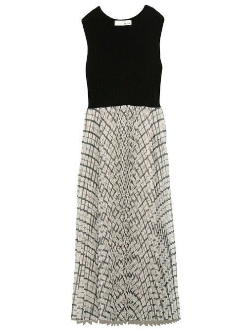 Lily Brown シアーチェックニットワンピース Rakuten Fashion 楽天ファッション 旧楽天ブランドアベニュー Dk95