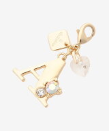 【SALE／50%OFF】& chouette 《推し事》スパークルイニシャルチャーム A アンドシュエット ファッション…
