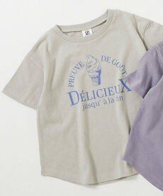 devirock デビラボ ガールズ プリント半袖Tシャツ トップス 半袖Tシャツ Tシャツ デビロック トップス カットソー・Tシャツ