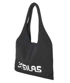 SILAS KNIT TOTE BAG SILAS サイラス バッグ トートバッグ ブラック【送料無料】