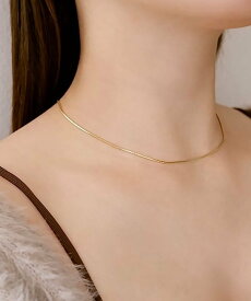 【SALE／26%OFF】ciite' 【 金属アレルギー対応 】シンプルスネークネックレス 1mm サージカルステンレス シーテ アクセサリー・腕時計 ネックレス シルバー ゴールド