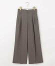 【接触冷感・速乾・UVカット・洗える】スイートクール ワイドパンツ