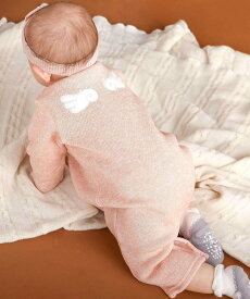 【SALE／50%OFF】SLAP SLIP BABY くるりん天使の翼刺しゅうつきカバーオールベビー(60~80cm) ベベ オンライン ストア マタニティウェア・ベビー用品 ロンパース・カバーオール ピンク ホワイト