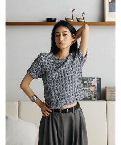 �ySALE�^30%OFF�zCITEN ��CITEN���V���[�����O�`�F�b�N�n�[�t�g�b�v �V�e�� �g�b�v�X �J�b�g�\�[�ET�V���c �C�G���[ �s���N �z���C�g