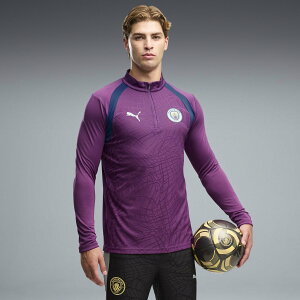 PUMA �����Y 2026-27 �}���`�F�X�^�[�V�e�B FC �g���[�j���O 1/4 �W�b�v�g�b�v MCFC Training 1/4 Zip Top �v�[�} �g�b�v�X �J�b�g�\�[�ET�V���c ���C�����b�h�y���������z