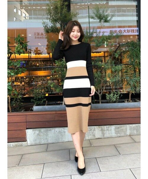 Duras ボートネックマルチボーダーワンピース Rakuten Fashion 楽天ファッション 旧楽天ブランドアベニュー Ef86