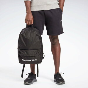 �ySALE�^50%OFF�zReebok �A�N�e�B�u �R�A ���[�W ���S �o�b�N�p�b�N / Active Core Large Logo Backpack ���[�{�b�N �o�b�O �����b�N�E�o�b�N�p�b�N �l�C�r�[ �u���b�N