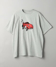 【SALE／40%OFF】BEAUTY&YOUTH UNITED ARROWS 【別注】 ＜POP TRADING COMPANY＞ CAR T/Tシャツ ユナイテッドアローズ アウトレット トップス カットソー・Tシャツ グレー【送料無料】