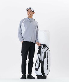 New Balance Golf キャディバッグ (46インチ対応)(9型)(UNISEX) ニューバランスゴルフ スポーツ・アウトドア用品 ゴルフグッズ ネイビー ブラック グレー ホワイト【送料無料】