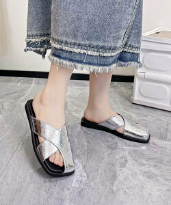 �ySALE�^20%OFF�zaimoha - select - �yshoes 365�z�N���X�f�U�C���T���_�� �A�C���n �V���[�Y�E�C �T���_�� �u���b�N �z���C�g �V���o�[