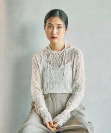 LEPSIM レースインナー レプシィム トップス その他のトップス ブラック ホワイト イエロー【送料無料】