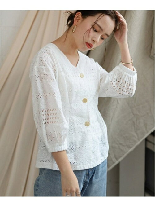 Bou Jeloud ss先行予約 Web限定 コットンレースブラウス Rakuten Fashion 楽天ファッション 旧楽天ブランドアベニュー Ae67