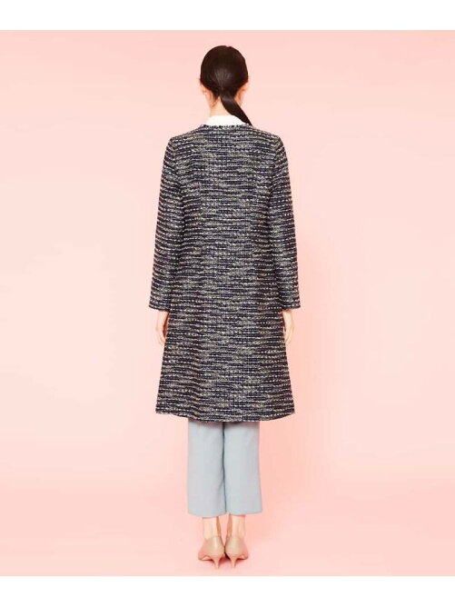 Sybilla ミックスツイードノーカラーコート Rakuten Fashion 楽天ファッション 旧楽天ブランドアベニュー Ag77