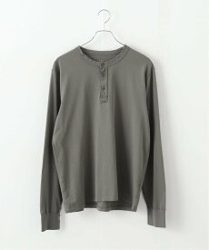 【SALE／30%OFF】JOURNAL STANDARD SAVE KHAKI UNITED L/S SUPIMA JERSEY HENLEY ジャーナル スタンダード トップス カットソー・Tシャツ ブラック グレー ホワイト【送料無料】