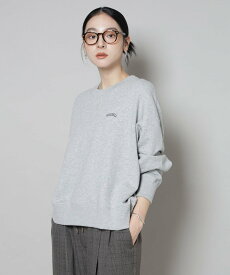 NANO universe RUSSELL ATHLETIC/別注 Mini Logo Crewneck Sweat ナノユニバース トップス カットソー・Tシャツ グレー【送料無料】