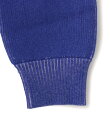 atmos pink Rib Knit Zip-up Top BLUE