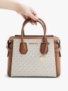 【SALE／82%OFF】MICHAEL KORS MERCER トップジップ ベルテッド サッチェル スモール - MKシグネチャー マイケルコー…