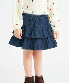 【SALE／41%OFF】apres les cours ティアードインパンツ付きスカート エフオーオンラインストア スカート その他のスカート ブラウン ピンク