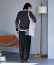 FIT MAGIC マーベルト タック スラックスパンツ