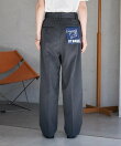FIT MAGIC マーベルト タック スラックスパンツ